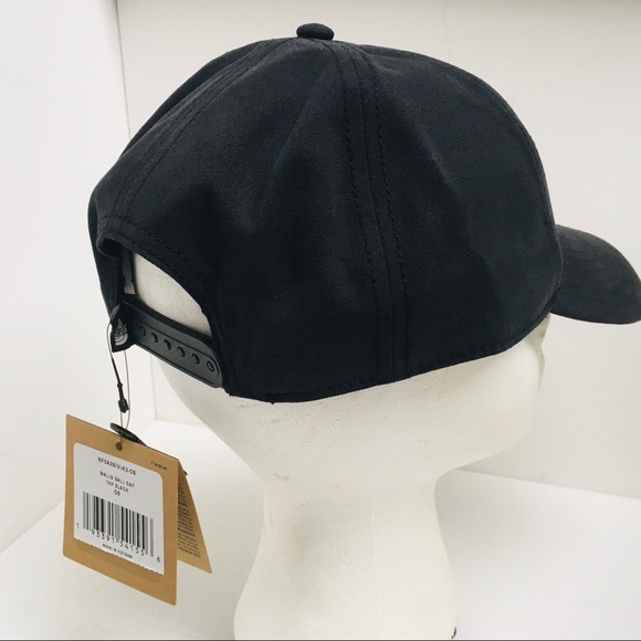 THE NORTH FACE Walls Are Meant For Climbing Baseball Hat Ball Cap Black NEW NWT - Picture 7 of 10